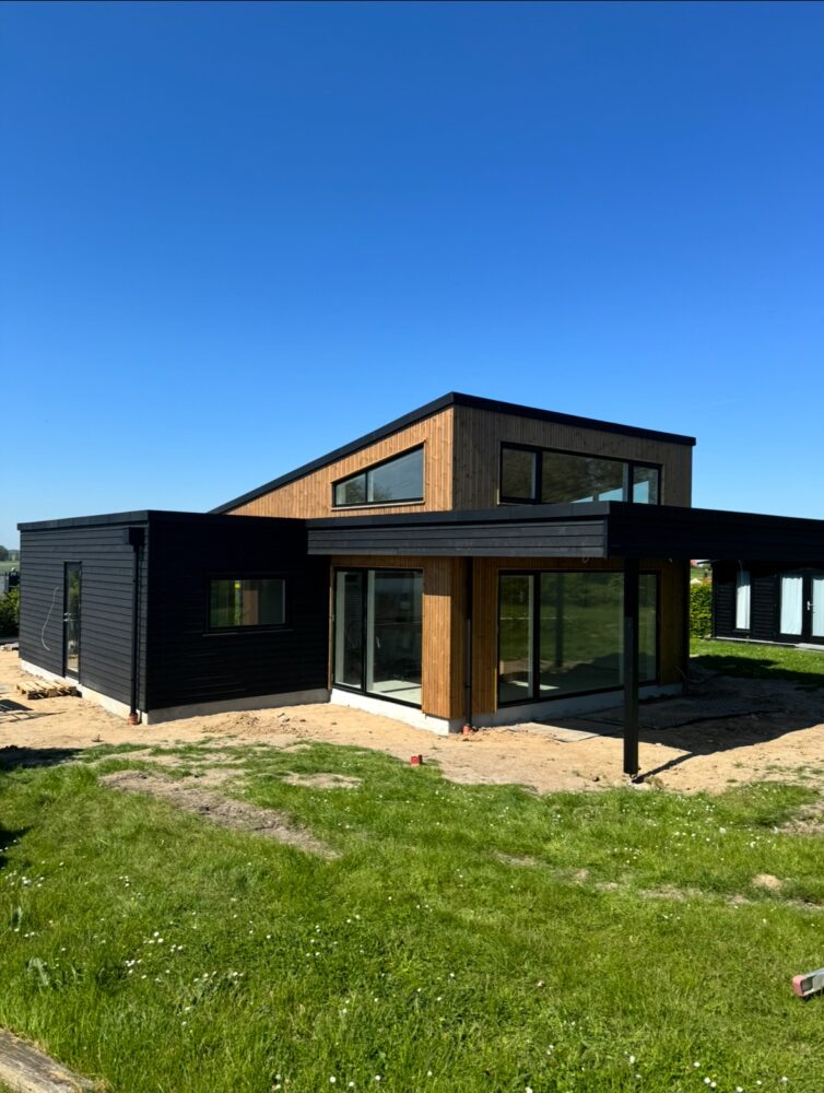 Moderne hus opført i Silkeborg