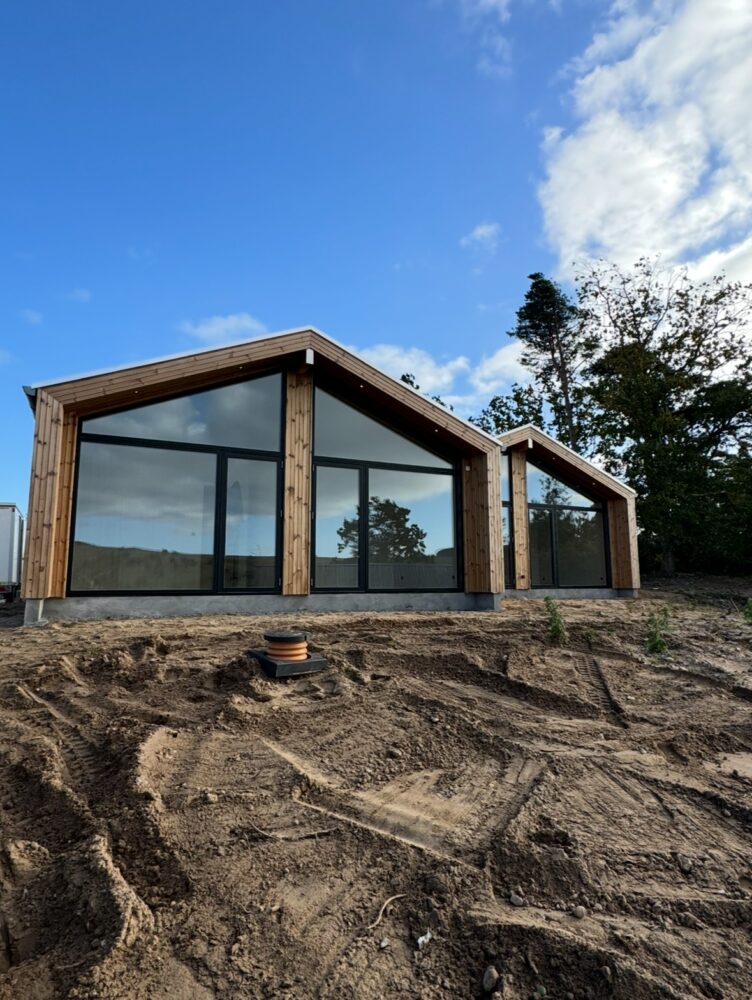 Hus bygget af tømrer i Silkeborg